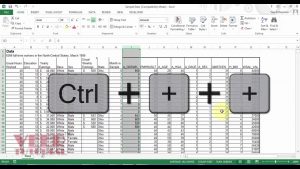 Excel 2013 Tips and Tricks | Insert Column Rows Data | Most Common used Shortcut keys
