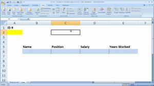 Excel Tips 20 – Display In Cell Message when a Cell is Selected in Excel Not a Comment
