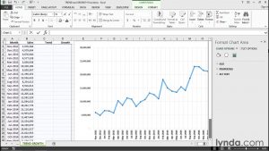TREND and GROWTH functions | Excel Tips | lynda.com
