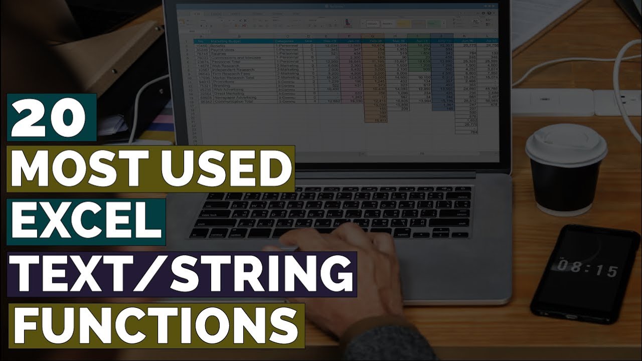 Excel Tips and Tricks 2019, 20 Excel TEXT Functions and String Formulas ( Replace in Excel )