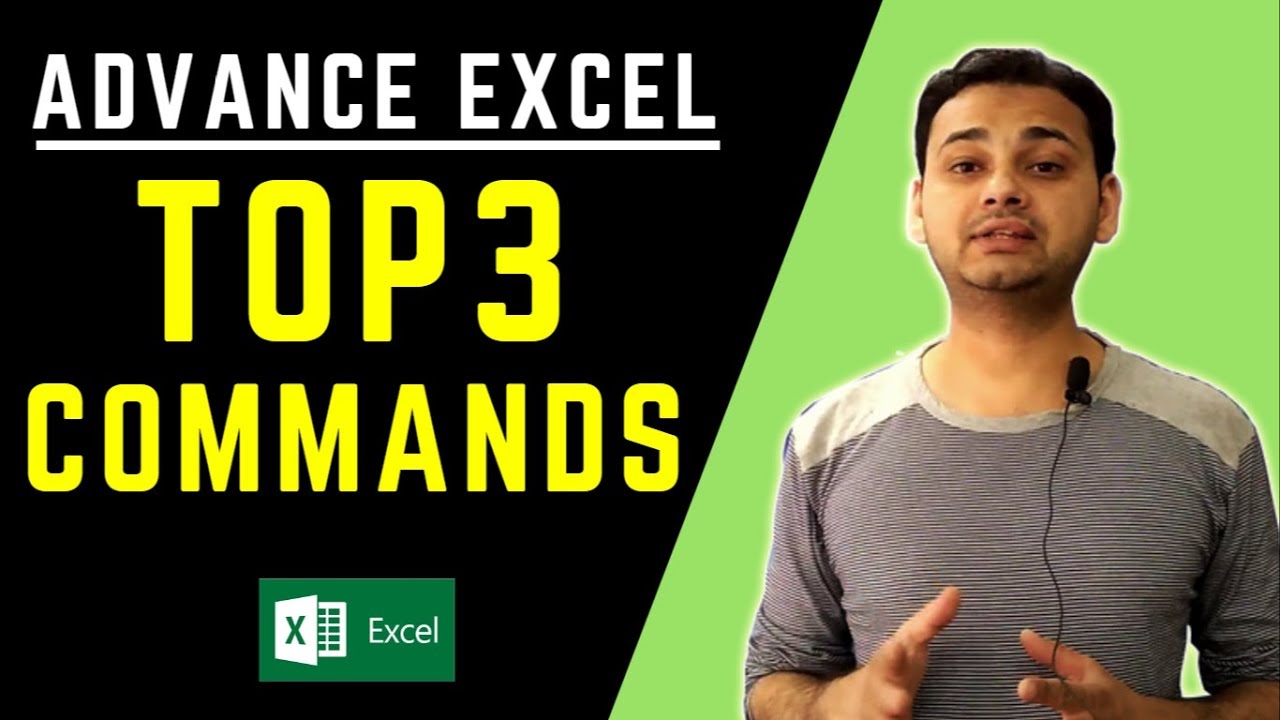 Top 3: Advanced Excel Tips 2019 (Powerful & Faster!!) in Hindi [Tech Guru Plus]