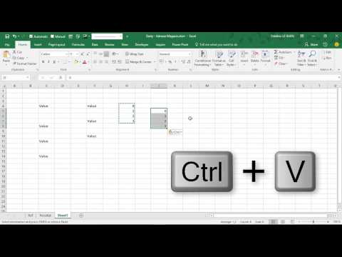Copy Paste in Excel – all the tips