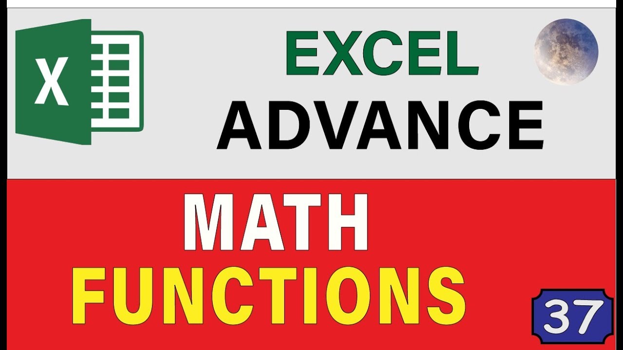 17 Advanced Math Functions & Formulas In Excel: Tips and Tricks For Excel 2019 Users