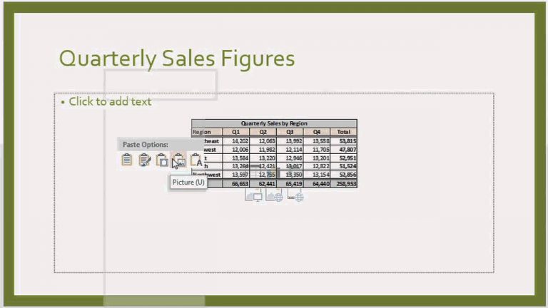 How To Import Excel Data Into A PowerPoint Microsoft Office Tips
