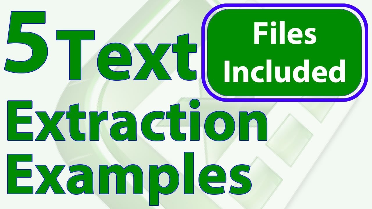 5 Helpful Text Extraction Tips for Excel