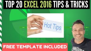 Top 20 Excel 2016 Tips and Tricks
