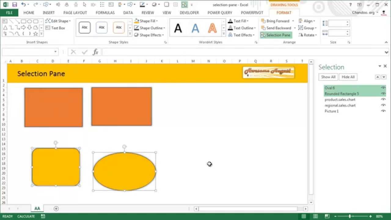 Work with charts faster in Excel – tips