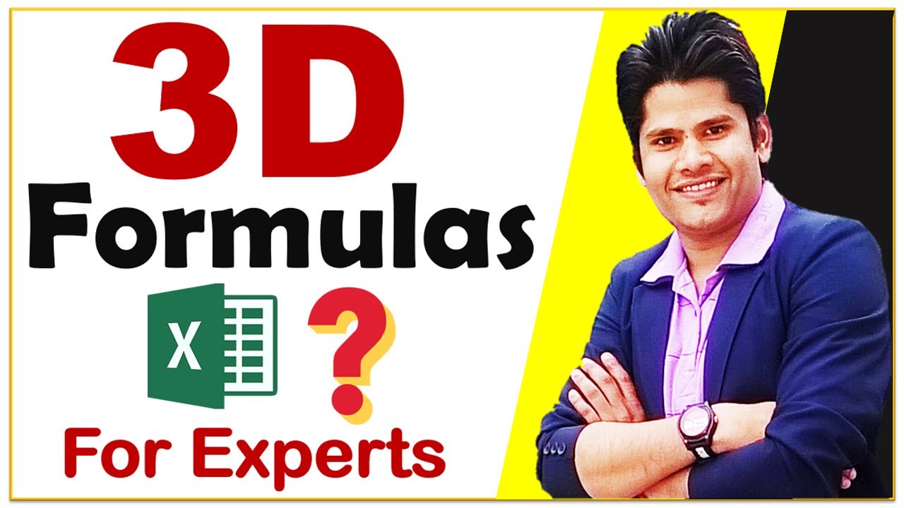 Why You Should Use 3d Formula In Excel – Powerful Formula – Everyone Must Know
