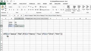 How to Use Multiple “if” Statements in Microsoft Excel : MS Excel Tips