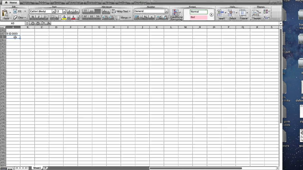 How to Disable a Date Autofill in Excel : Microsoft Excel Tips