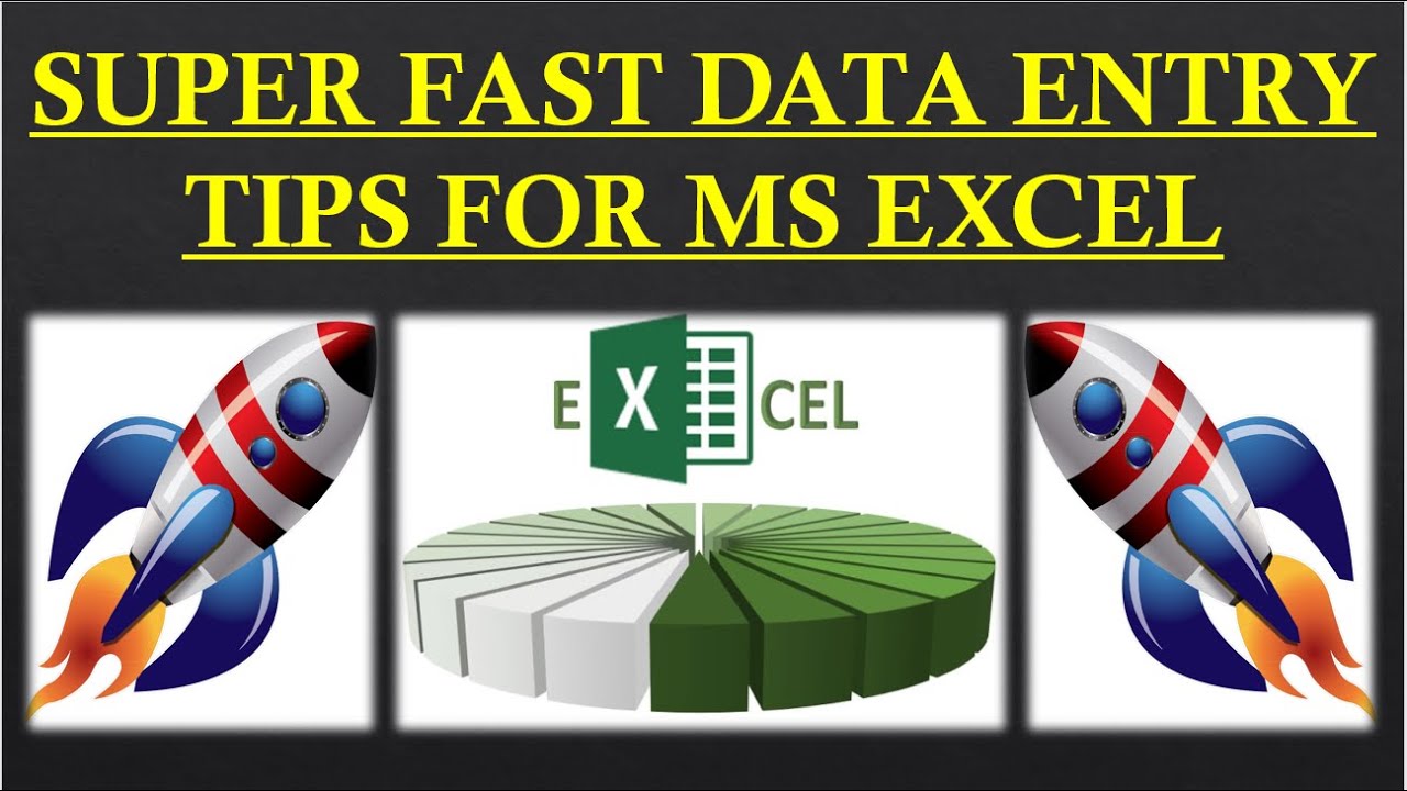 Fast data entry tips for MS Excel in Hindi | Excel tips to make data entry faster | Data Entry form|