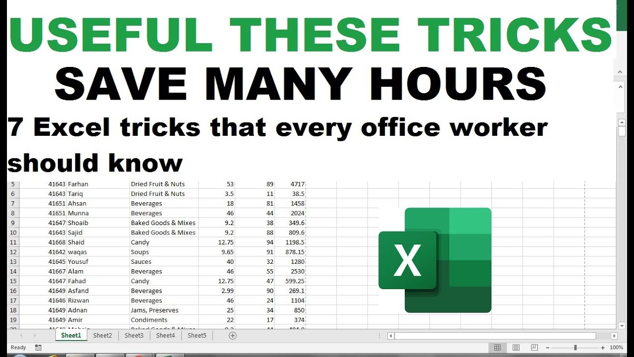 advanced excel tips and tricks 2021