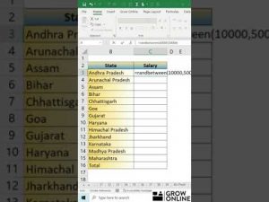 MS Excel Tricks & Tips 2021 – 2 Tricks – Randbetween & Text in Numbers (Video 44) , #Shorts