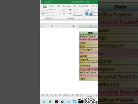 MS Excel Tricks & Tips 2021 – Highlight and Remove Duplicate Records (Video 45) , #Shorts