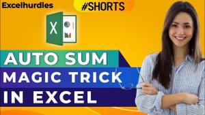 SUM Magic Trick in Excel | Excel tips and tricks | #shorts #Excelhurdles