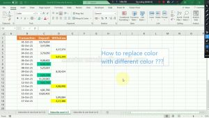 Video 4 – MS Excel Tips & Tricks tutorial