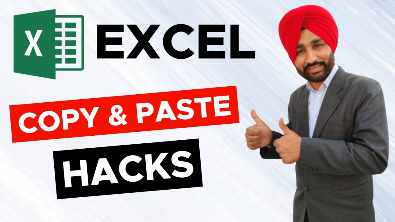 MS Excel Copy and Paste Hacks | Excel Tips and Tricks | #shorts #excel