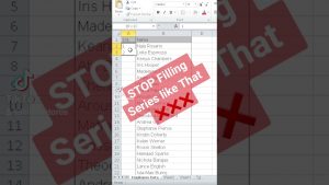 Quick And Simple #excel #tips #shorts #trending #tiktok
