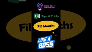 Excel Tips and tricks Part006 – Fill Months #shorts.mp4