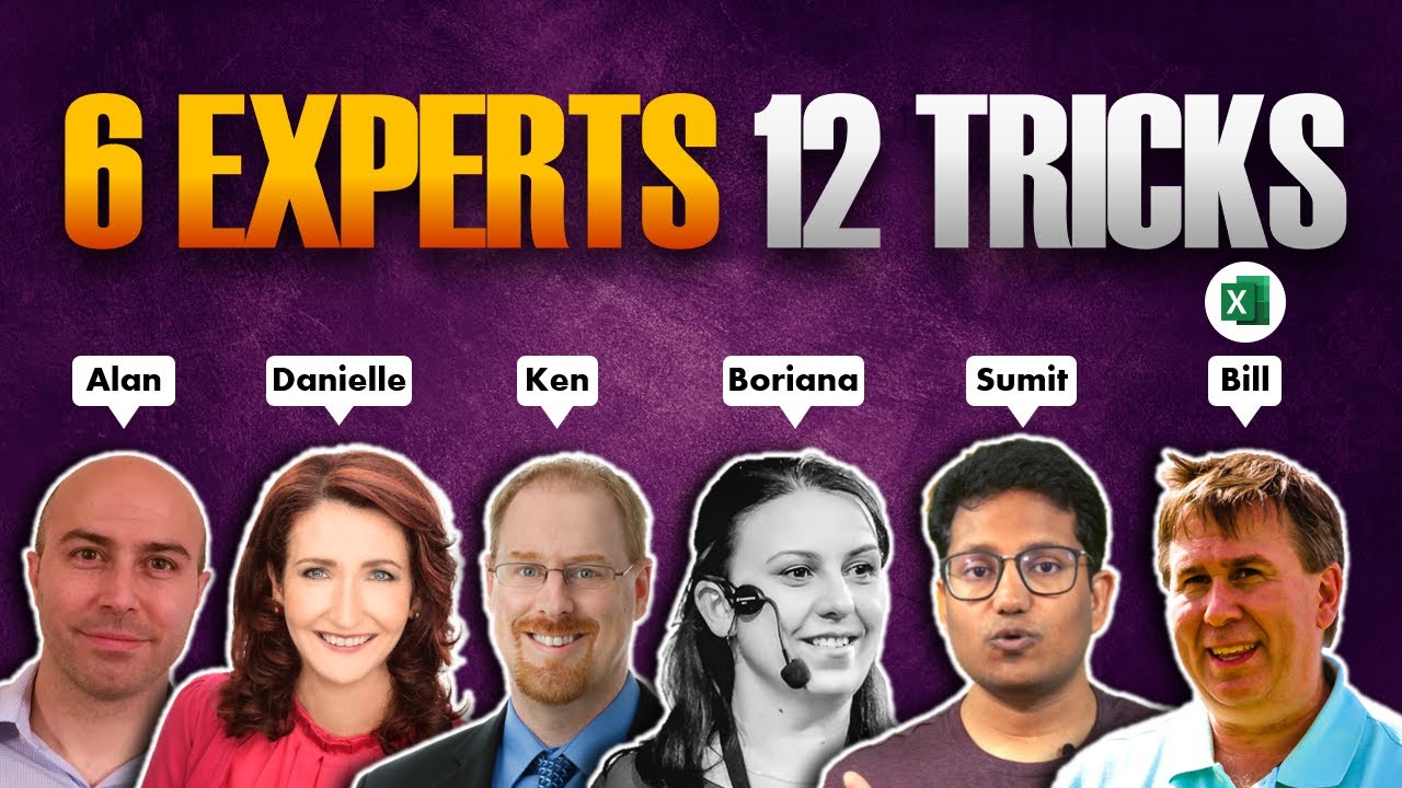 I asked 6 Excel experts to share their *BEST* tips & tricks ðŸ‘Œ