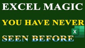 5 Excel magic tips you never seen before | Excel tips and tricks