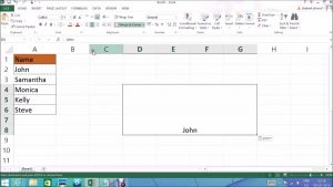 Excel Tips : Copy Data to Merged Cell – For beginners only