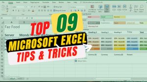 TOP 09 Useful Microsoft Excel Tips and Tricks 2022