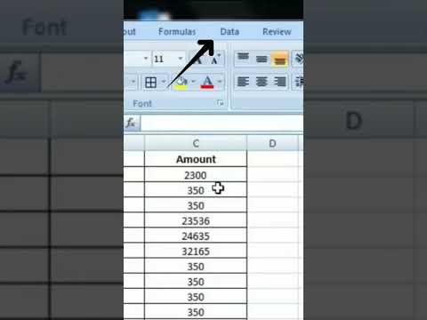 How To Use Group Option in MS Excel Tips & Tricks #short