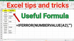 #shorts Excel tips nad tricks | Very useful formula #excelshorts
