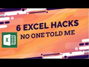 6 Useful MS Excel Hacks and Tricks | Work like a PRO