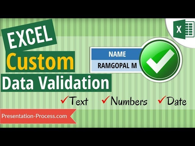 Custom Data Validation in Excel #shorts #excel #exceltips #exceltutorial #tips #validation