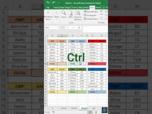 Excel Tips & Tricks in Excel ||#shorts