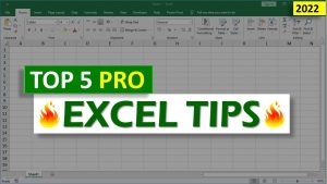 Top 5 PRO 🔥 Excel Tips and Tricks
