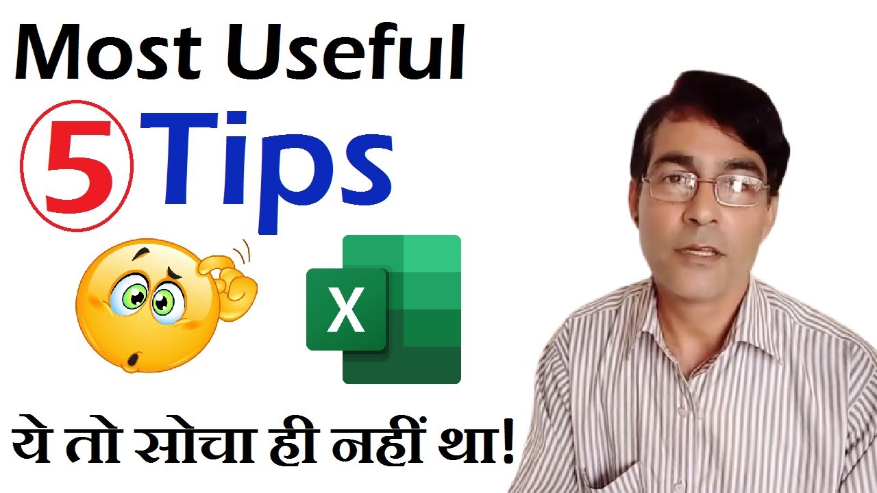 Awesome 5 Tips in Excel | MS Excel tips and tricks | 5 trips and 1 bonus tips