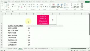 How to validate & count exact characters – MS Excel Tips & Tricks Tutorial