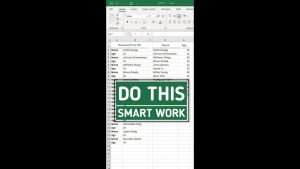 EXCEL Tips and Tricks (2022) | Microsoft Excel Tutoring #excel #msexcel #shorts