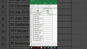 Date to Day | Excel Tips and Tricks | Excel Pro Tricks #shorts #short