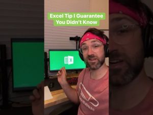 Excel Tip I Guarantee You Didn’t Know! 🤯