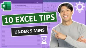 10 Excel Tips and Tricks in UNDER 5 MIN