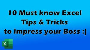 10 Excel Tips & Tricks which you must know in 2023 | MiTutorials