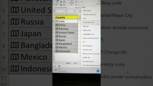 Excel Trick ‼️ Insert All Countries Data In Single Click🔥 | Pro Excel Tips😎 #shorts #excel #bytetech