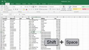 Tips og tricks til Excel – Rækker og kolonner