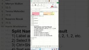 Separating Text and Numbers into Columns – Excel Tips and Tricks