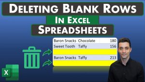 Excel Tips – Delete Blank Rows | The Best Way