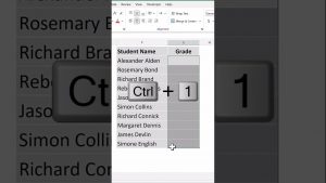Number Format Trick | Excel Tips and tricks | #shorts