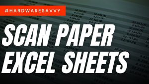 You’re Using Excel Wrong – Import Paper Sheets in Seconds