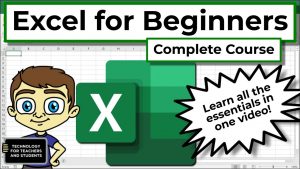 Excel for Beginners – The Complete Course