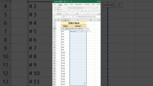 Automatically number rows using Sequence and Counta in Excel!