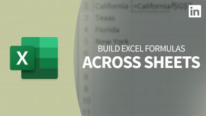 Excel Tutorial – Use FORMULAS across worksheets