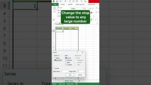 Series Tool in Excel‼️ #exceltips #excel #exceltricks #msoffice #accounting #ppt #spreadsheets